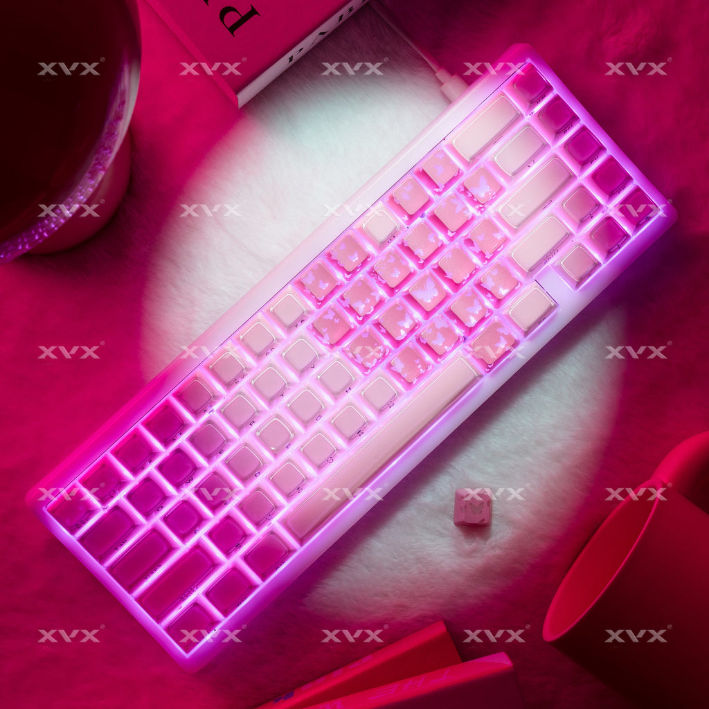 XVX FlutterBloom OEM Profile IMD-Tech 21-Key Keycap Set