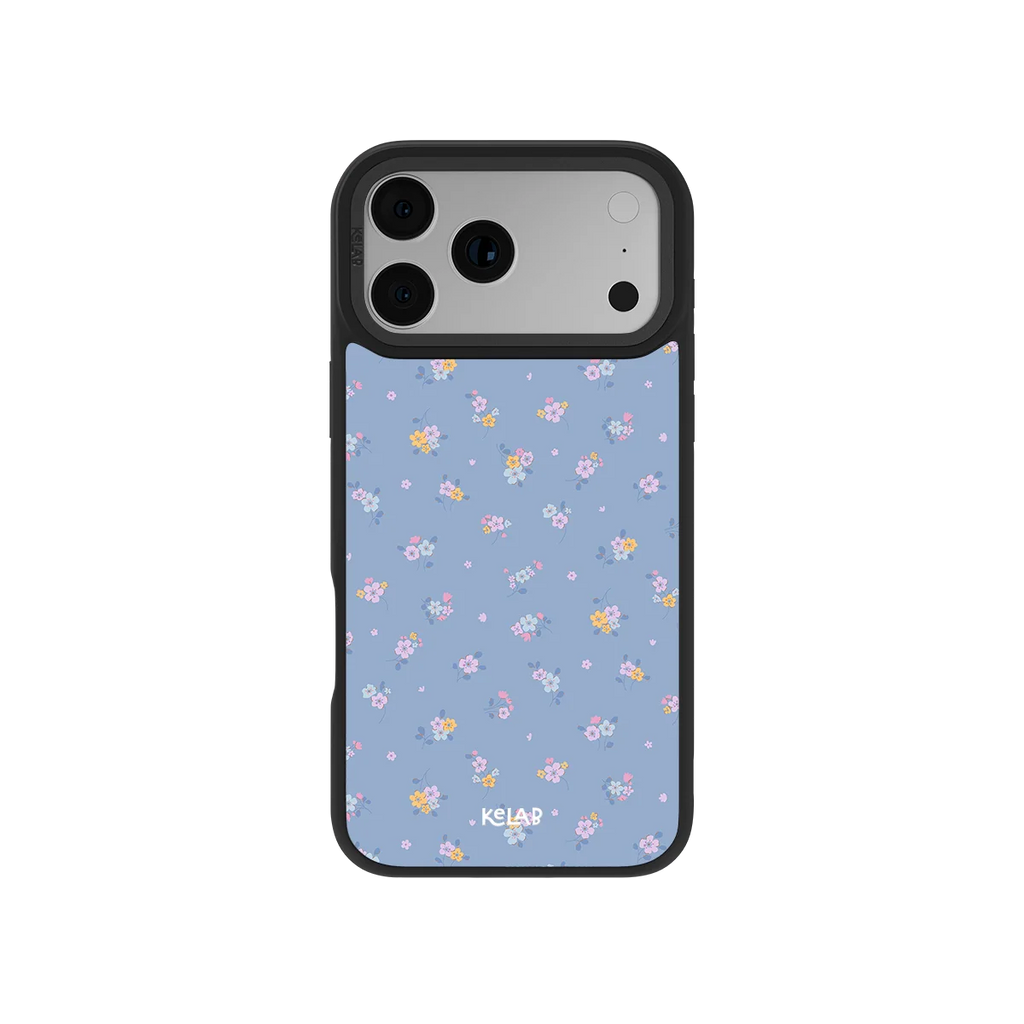 Tiny Meadow | Pastel Blue Floral iPhone Case