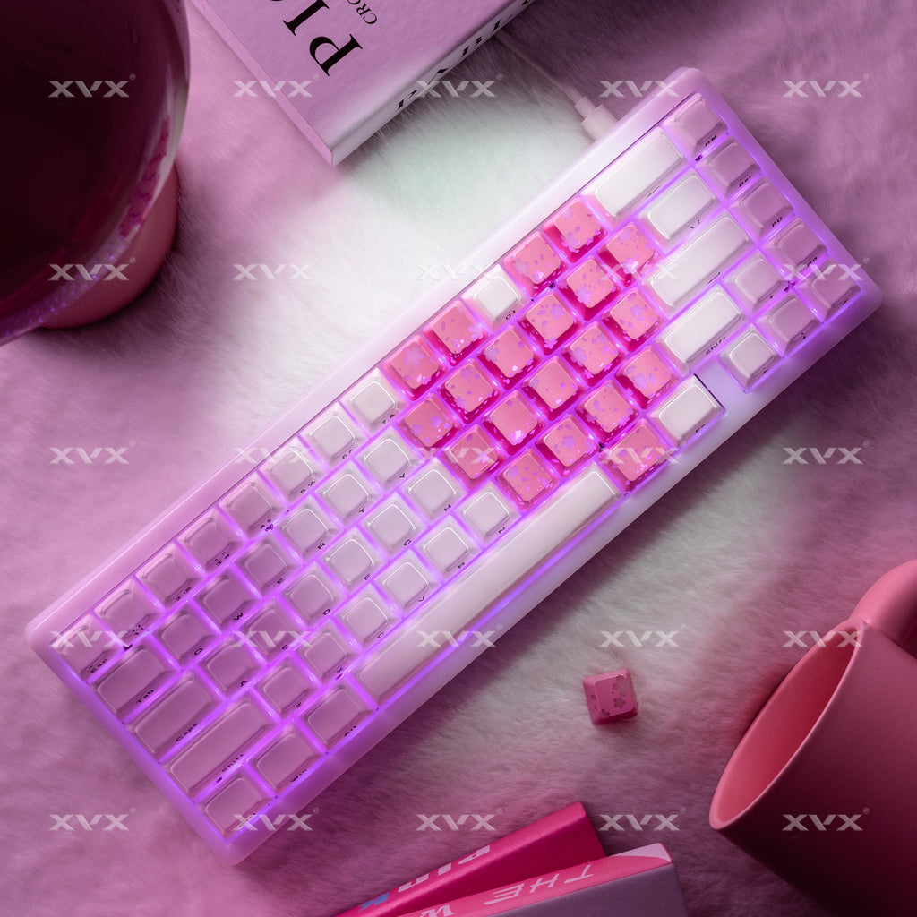 XVX FlutterBloom OEM Profile IMD-Tech 21-Key Keycap Set