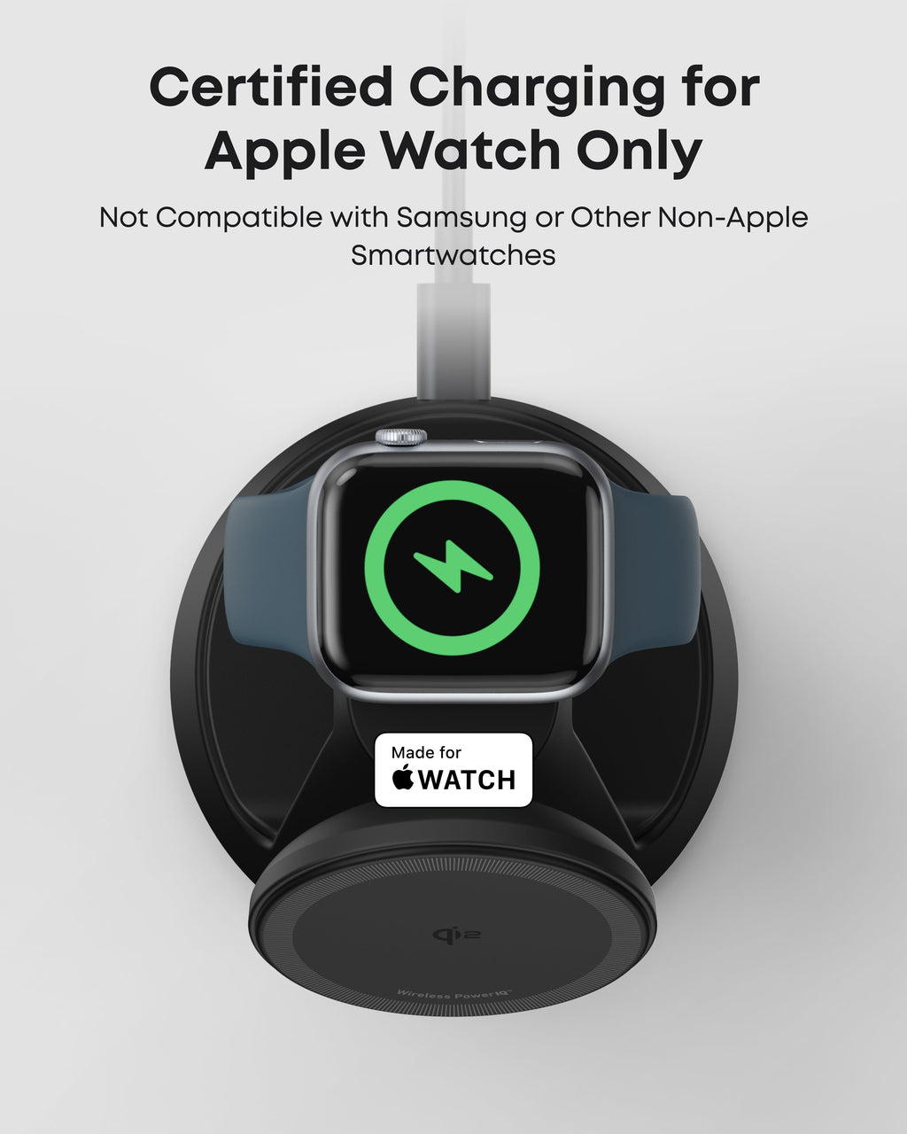 Anker MagGo 3-in-1 Wireless Charging Station – Dock Stand for iPhone, Apple Watch & AirPods