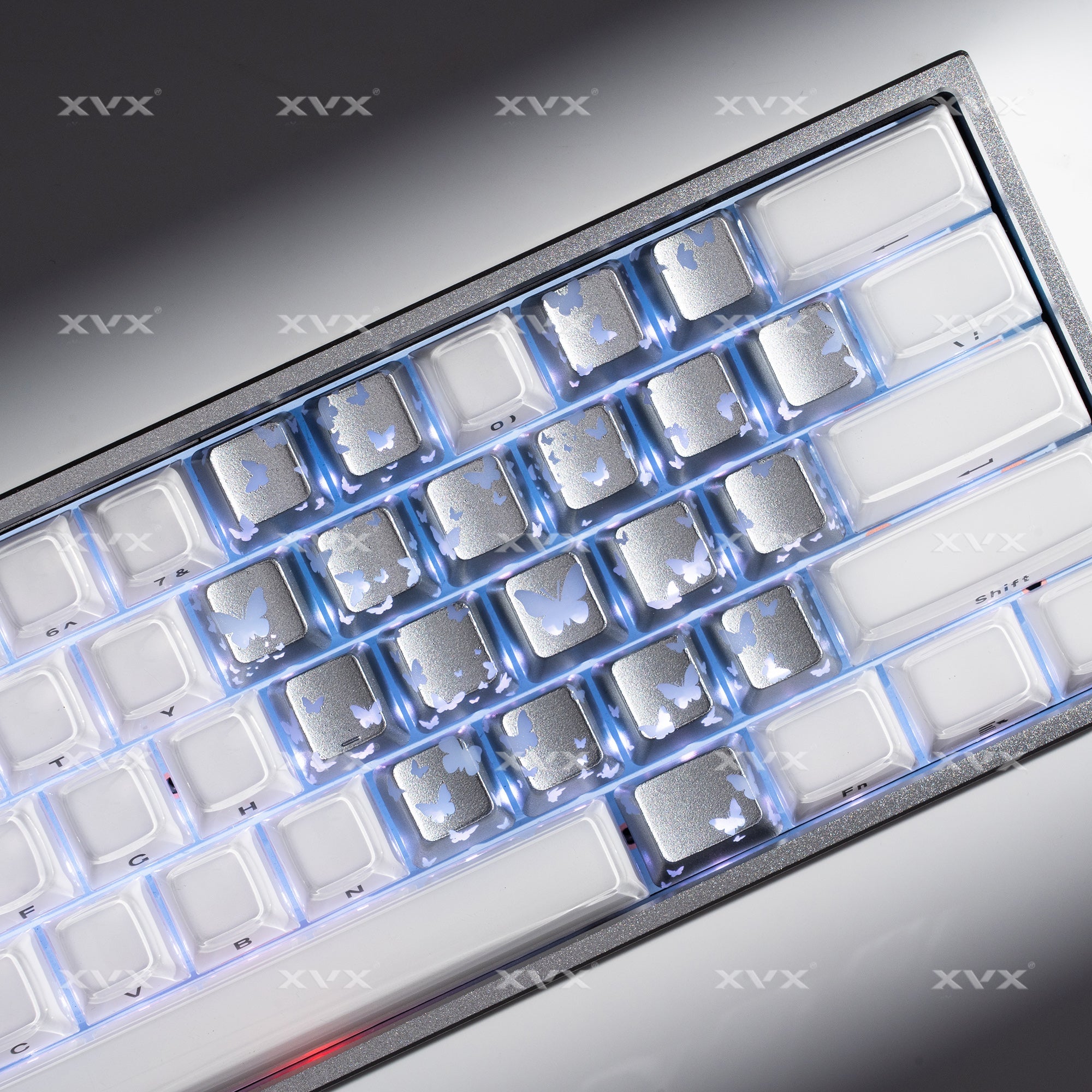 XVX FlutterBloom OEM Profile IMD-Tech 21-Key Keycap Set