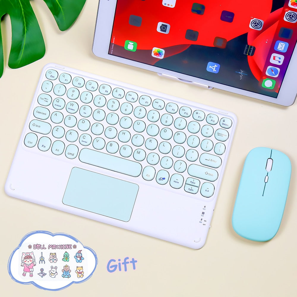 Pastel Wireless iPad Keyboard & Mouse