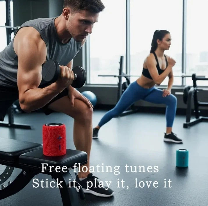 Stromberg TWIN Portable Bluetooth Speaker with Magnetic 2-in-1 Design IPX4 Water