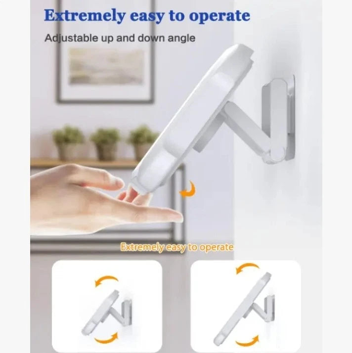 Waterproof Phone Mount for Showers and Bathrooms—360° smooth rotation, anti-fog