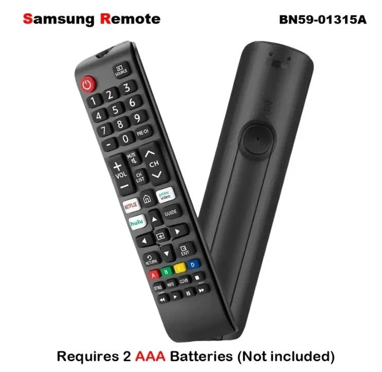 Remote Control For Samsung Smart TV 4K LED HDTV BN59-01315A Compatible with UN43
