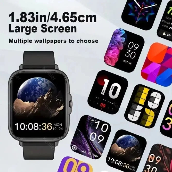 New Touch Screen Smart Watch Sports Bracelet HD Call & Fitness Tracking Step Cal