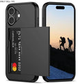 Case for iPhone 17, 16, 15, 14, 13, 12, 11 Case with Card Holder, Heavy Duty and Protective