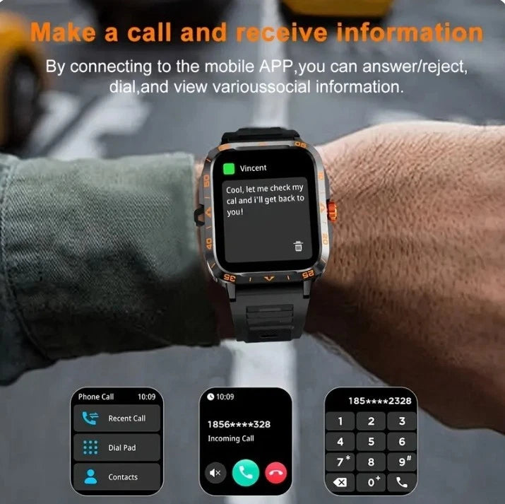 New Smart Watch Wearable LED Display, Multiple Sport Modes, 230mah Battery