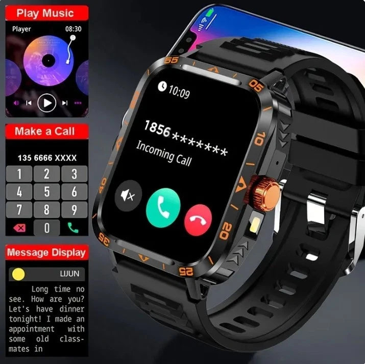 New Smart Watch Wearable LED Display, Multiple Sport Modes, 230mah Battery