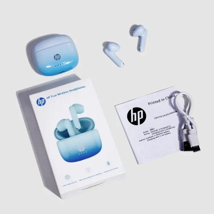 HP Earbuds, earbud headset, in Ear with headphones, ear buds Stereo Bass, IPX4 Water Resistance
