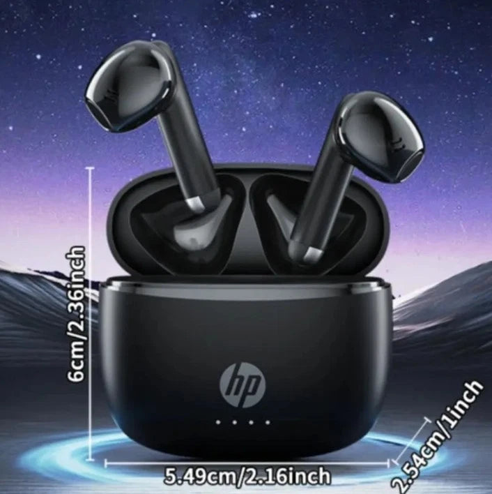 HP Earbuds, earbud headset, in Ear with headphones, ear buds Stereo Bass, IPX4 Water Resistance